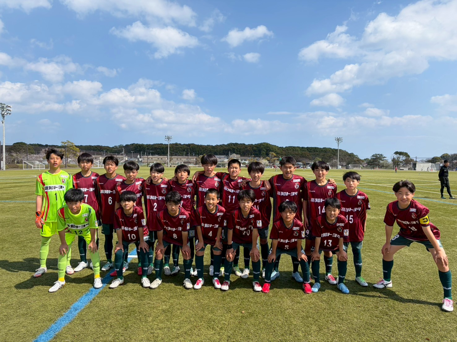 U-13】四国リーグサザンクロス 結果（04.02） | 高知ユナイテッド